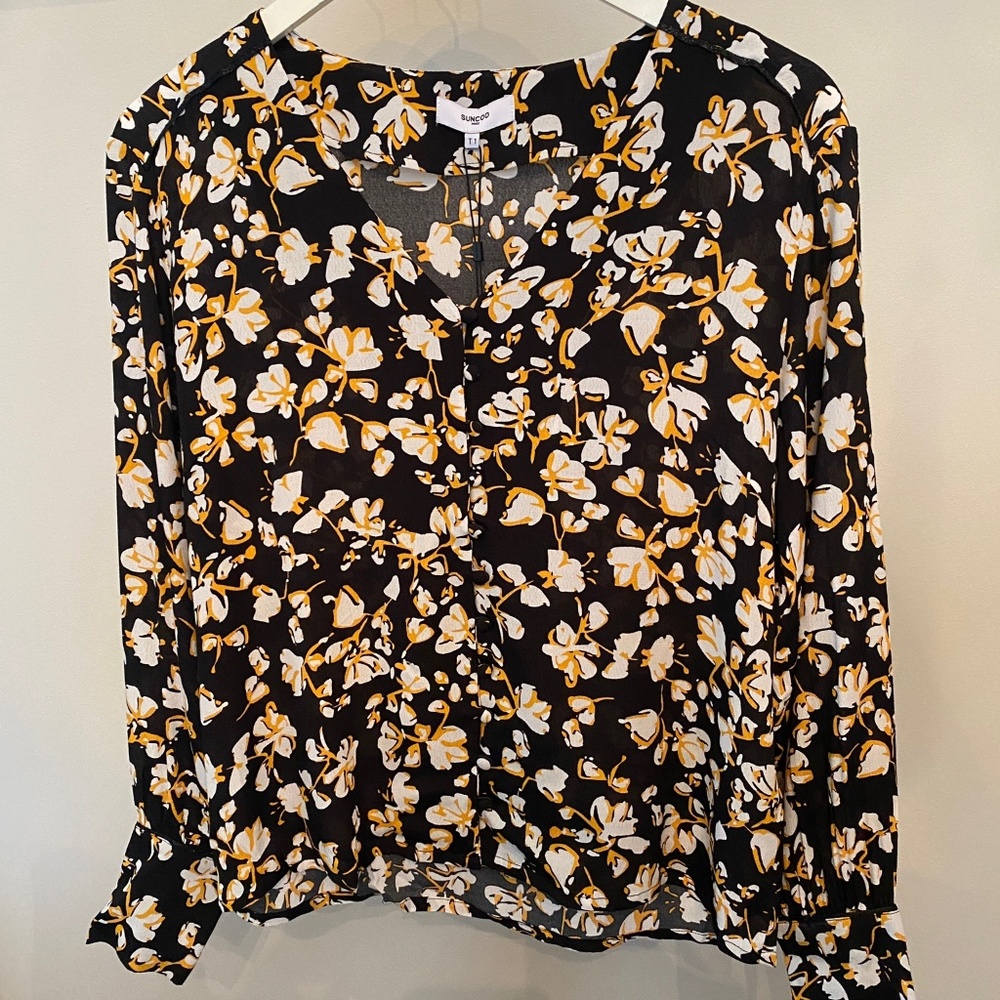 Suncoo Floral Blouse